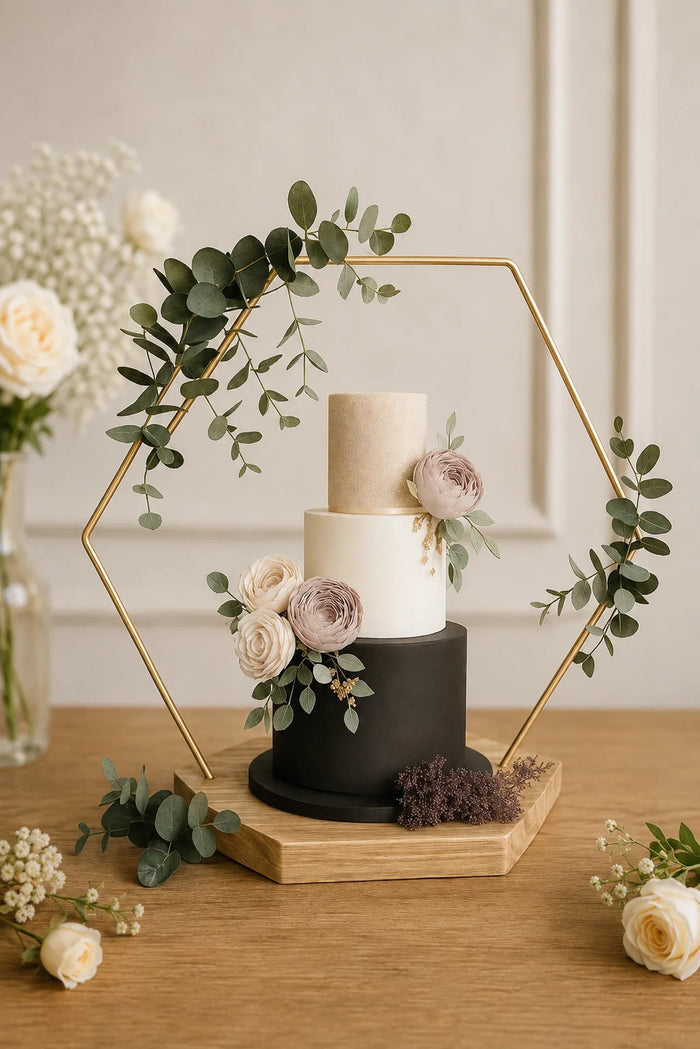 Floral Arch Celebration Cake
