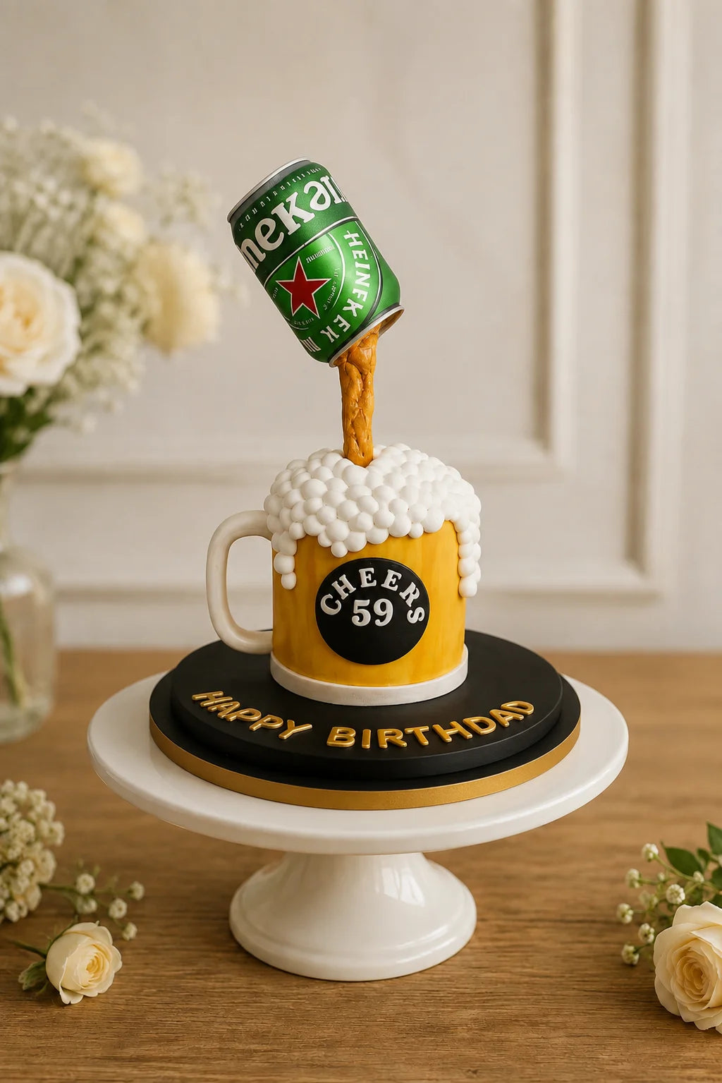 Handcrafted Pastel Mix Elegant Birthday Cake baked fresh by The Baking Kaur, Thapar Nagar, Meerut