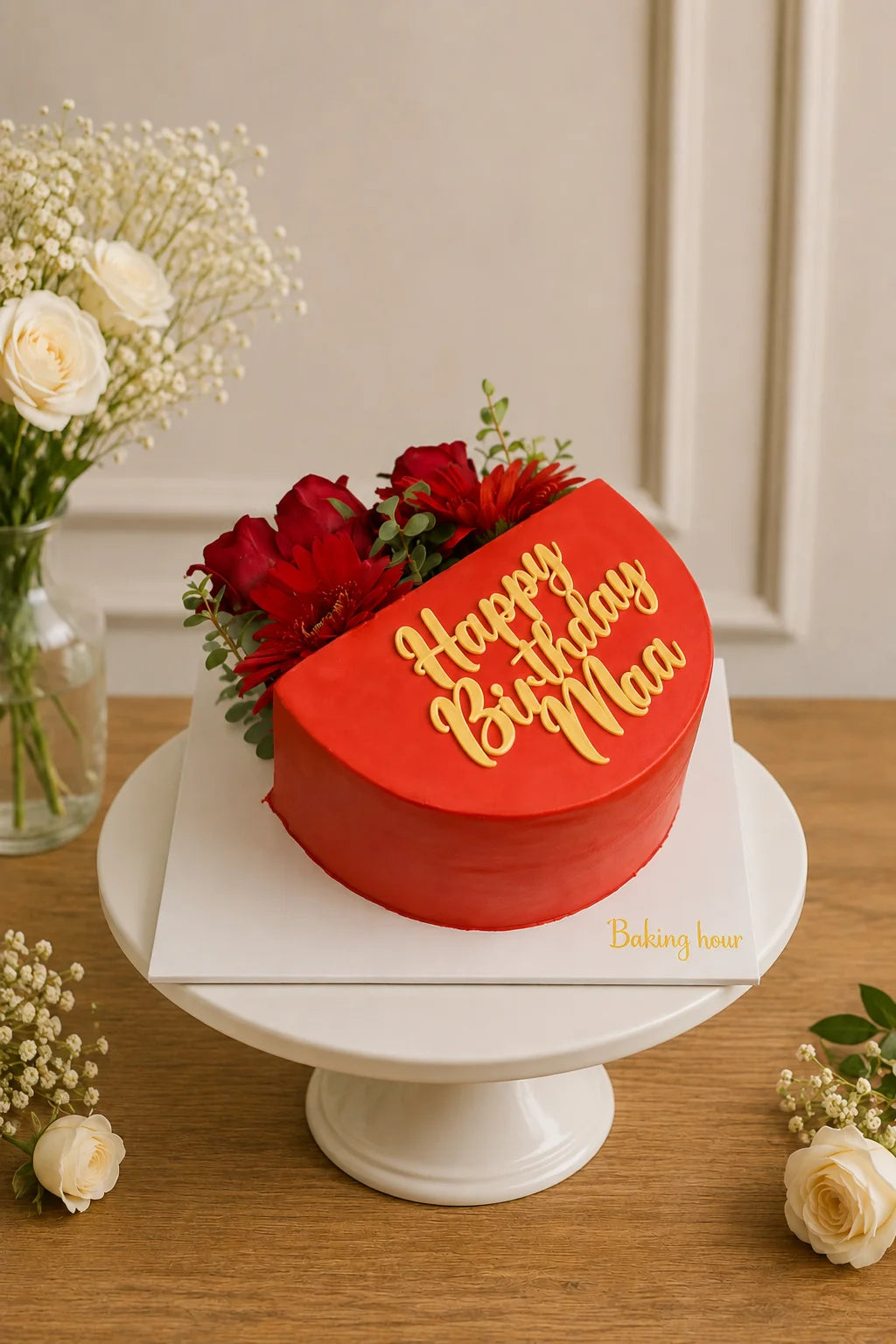 Handcrafted Pastel Mix Elegant Birthday Cake #7 baked fresh by The Baking Kaur, Thapar Nagar, Meerut