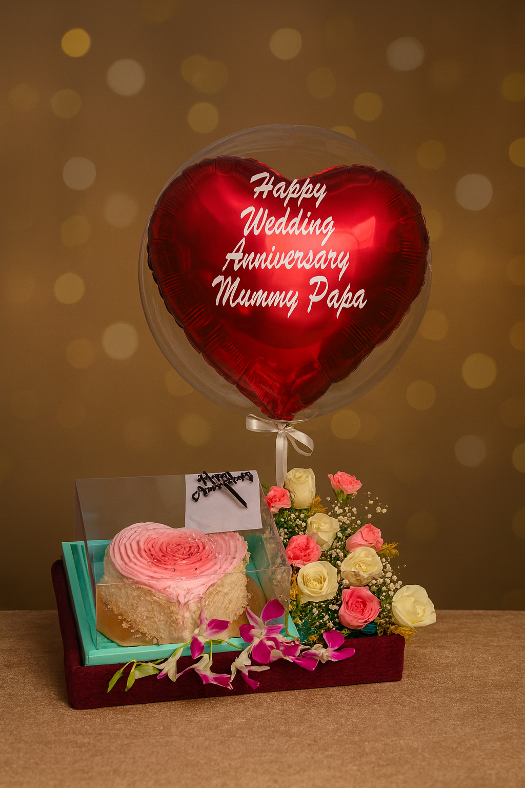 Luxurious, curated, freshly baked, premium - The Baking Kaur – Curated With Love Hamper, 100% Eggless, 2–4 hour express de…