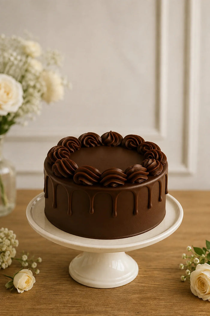 Chocolate Drip Celebration Cake