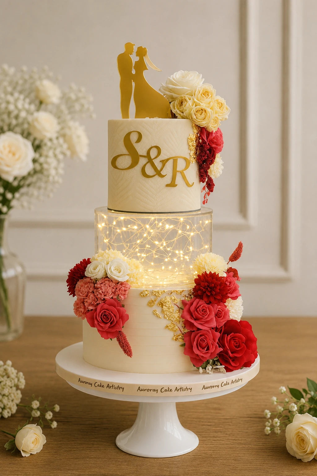 Handcrafted Auroray Cake Artistry Congratulations Cake baked fresh by The Baking Kaur, Thapar Nagar, Meerut