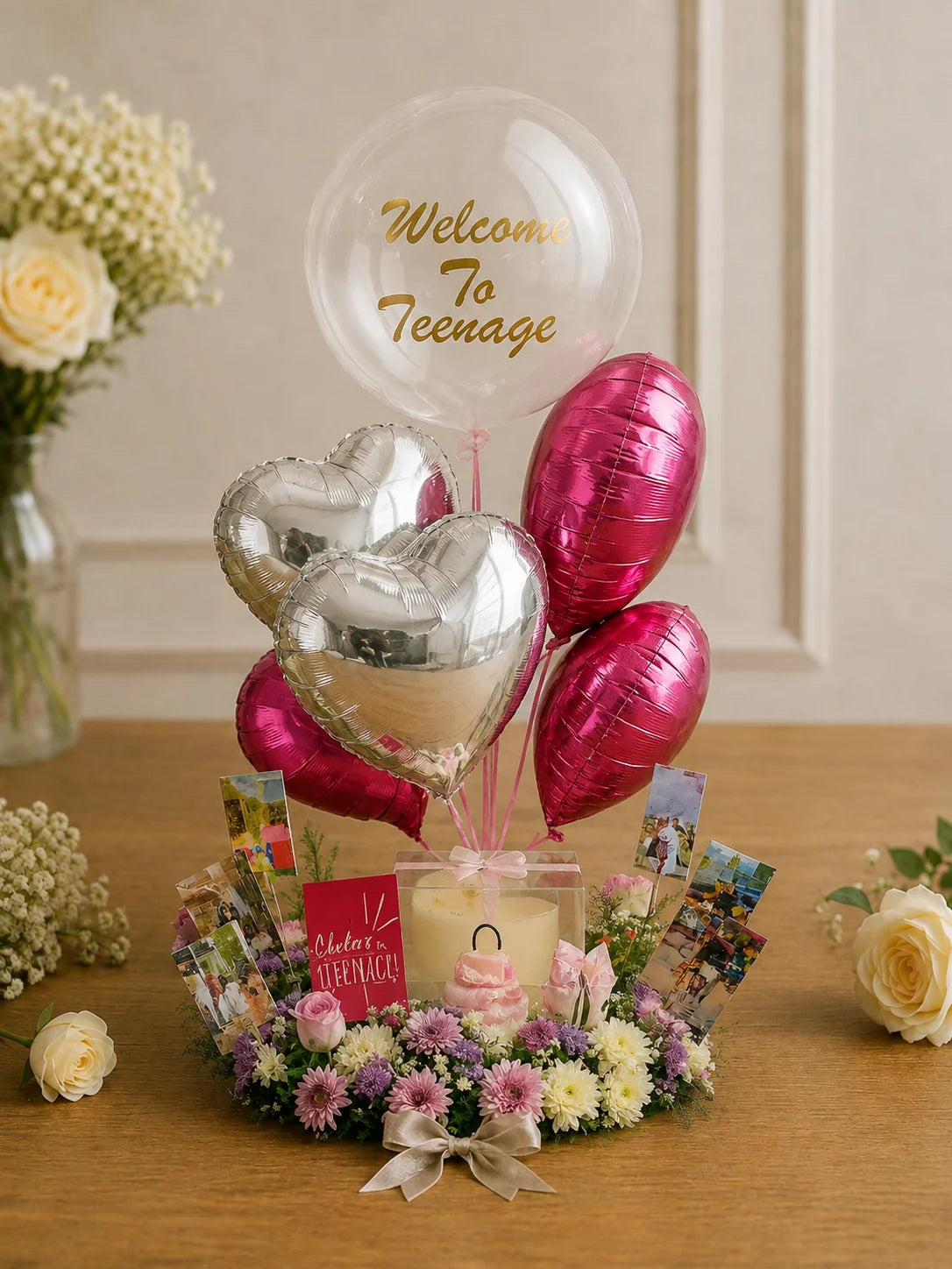 Welcome to Teenage Milestone Celebration Hamper handcrafted luxury gift hamper by The Baking Kaur Meerut