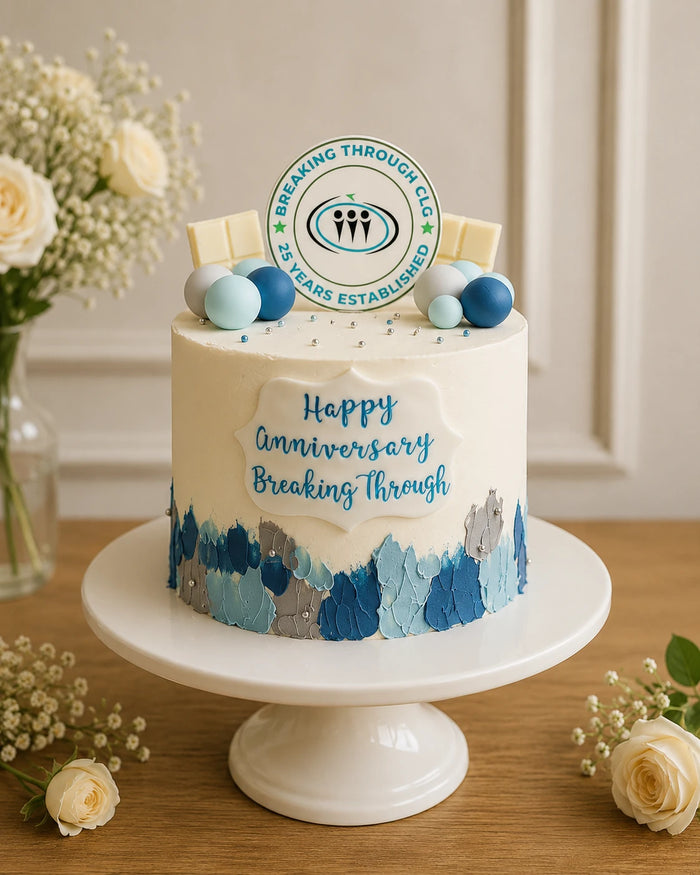 Corporate Anniversary Cake