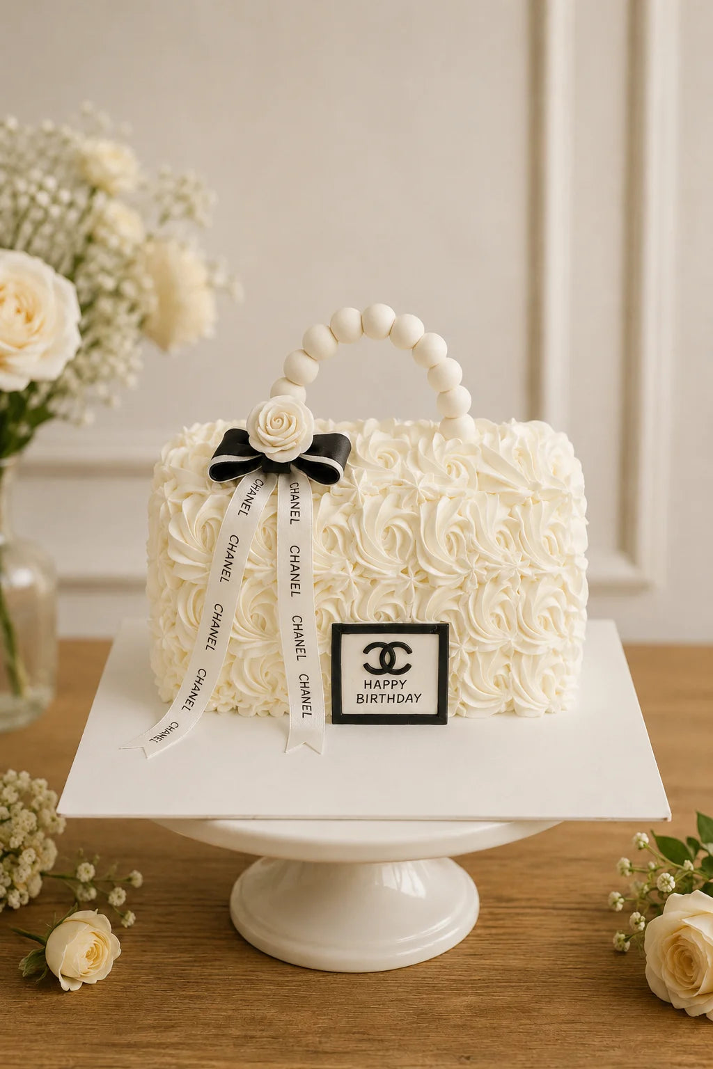 Handcrafted Pastel Mix Floral Other Cake #7 baked fresh by The Baking Kaur, Thapar Nagar, Meerut