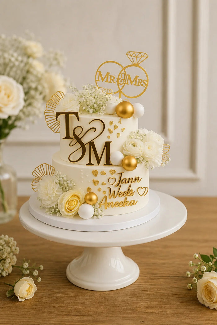 Couple Theme Cake