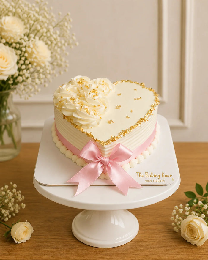 Coquette Bow Theme Cake