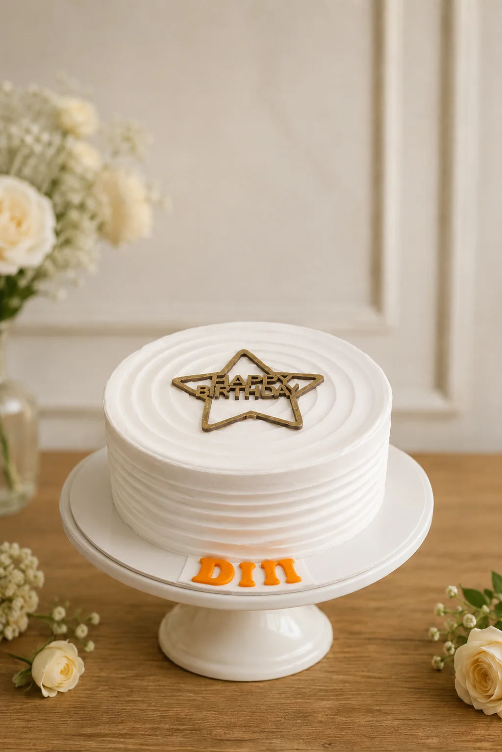 Handcrafted Happy Birthday, Dii Pastel Mix Birthday Cake baked fresh by The Baking Kaur, Thapar Nagar, Meerut