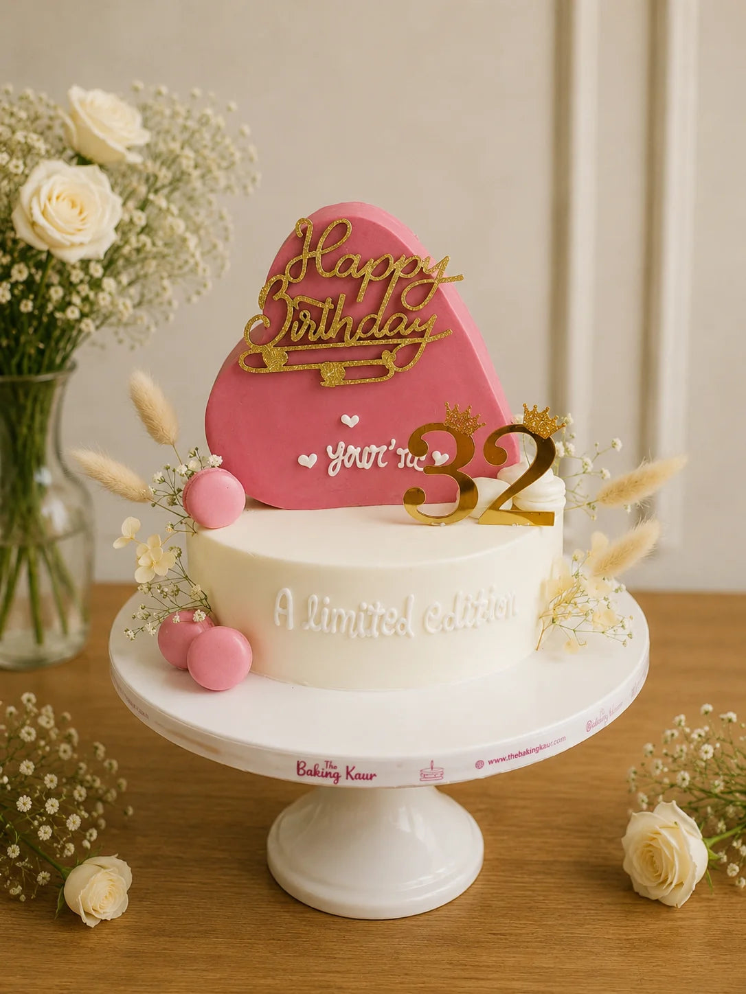 Handcrafted Pastel Mix Elegant Birthday Cake #19 baked fresh by The Baking Kaur, Thapar Nagar, Meerut