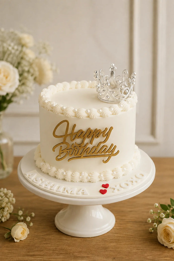 Crown Birthday Birthday Cake