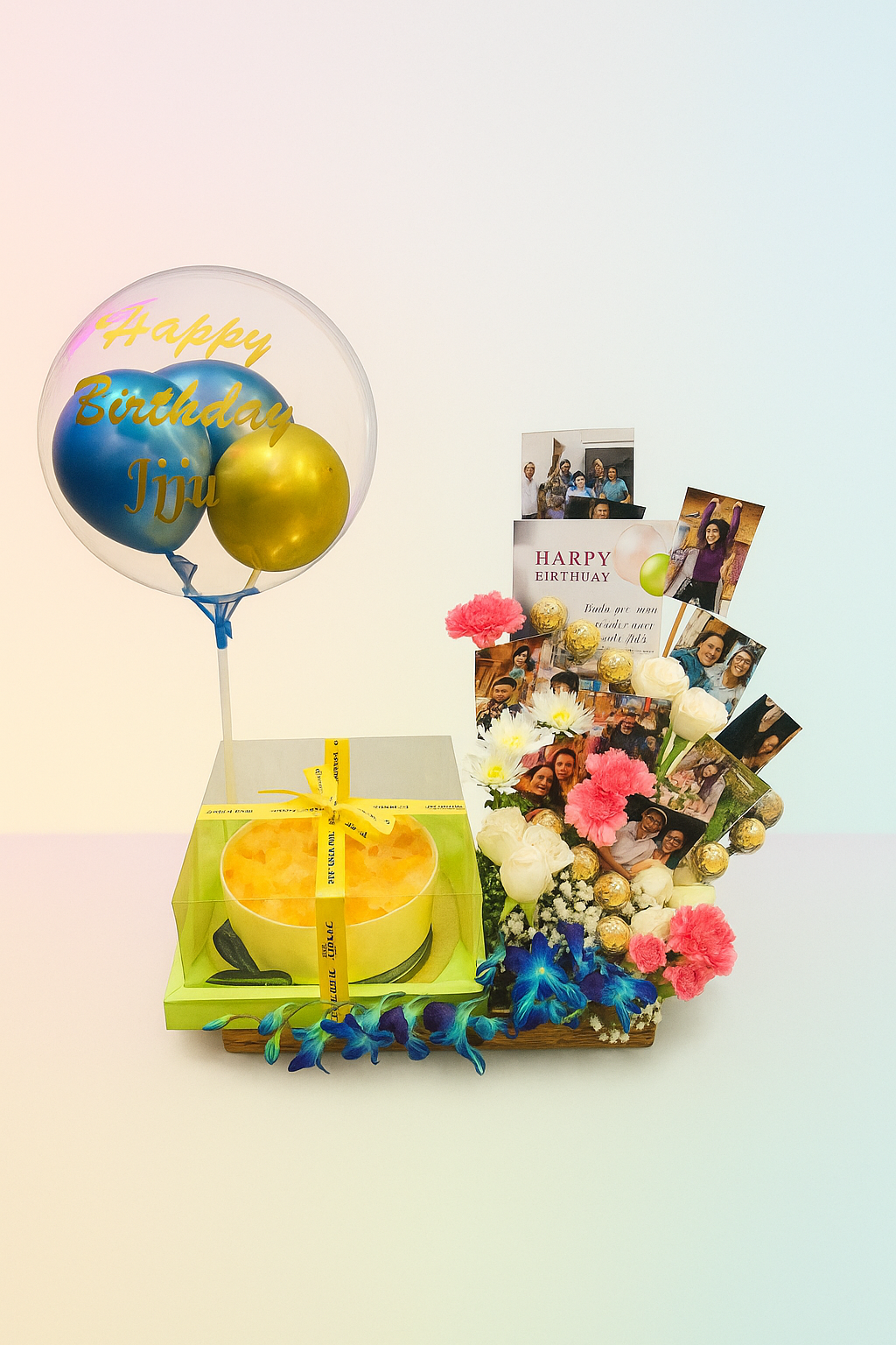 Luxurious, curated, freshly baked, premium - The Baking Kaur – Timeless Treats Hamper, 100% Eggless, 2–4 hour express deli…