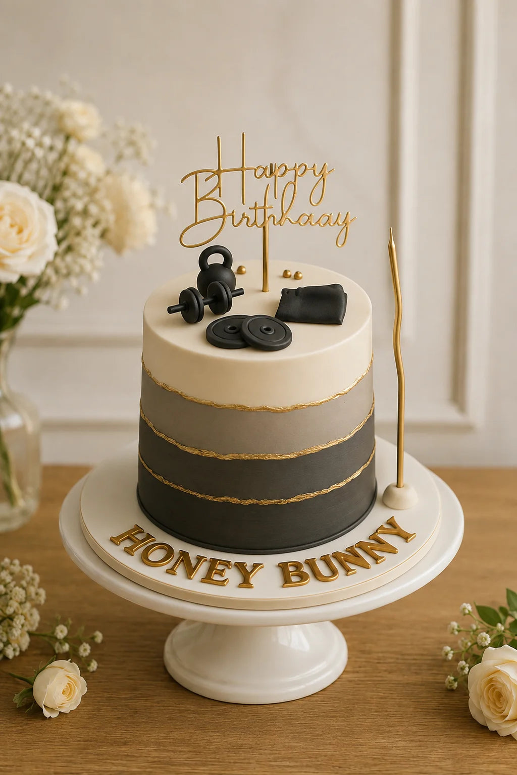 Handcrafted Pastel Mix Elegant Birthday Cake #24 baked fresh by The Baking Kaur, Thapar Nagar, Meerut