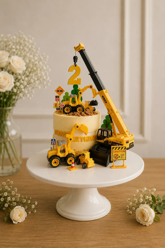 Floral Arch Celebration Cake