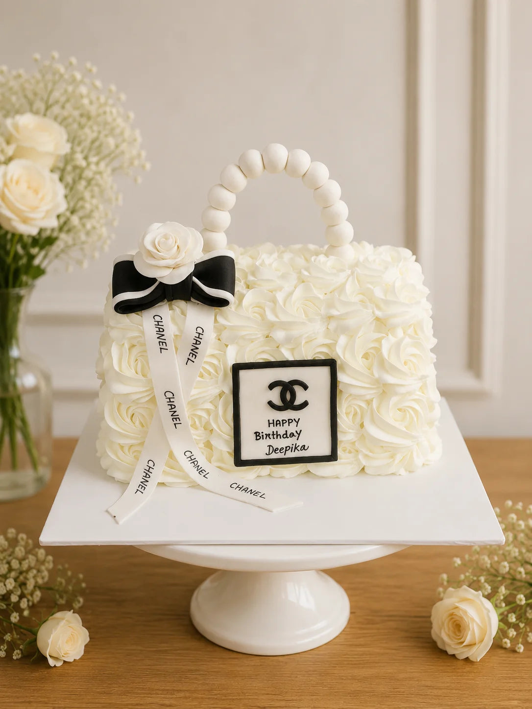 Handcrafted Pastel Mix Elegant Birthday Cake #26 baked fresh by The Baking Kaur, Thapar Nagar, Meerut