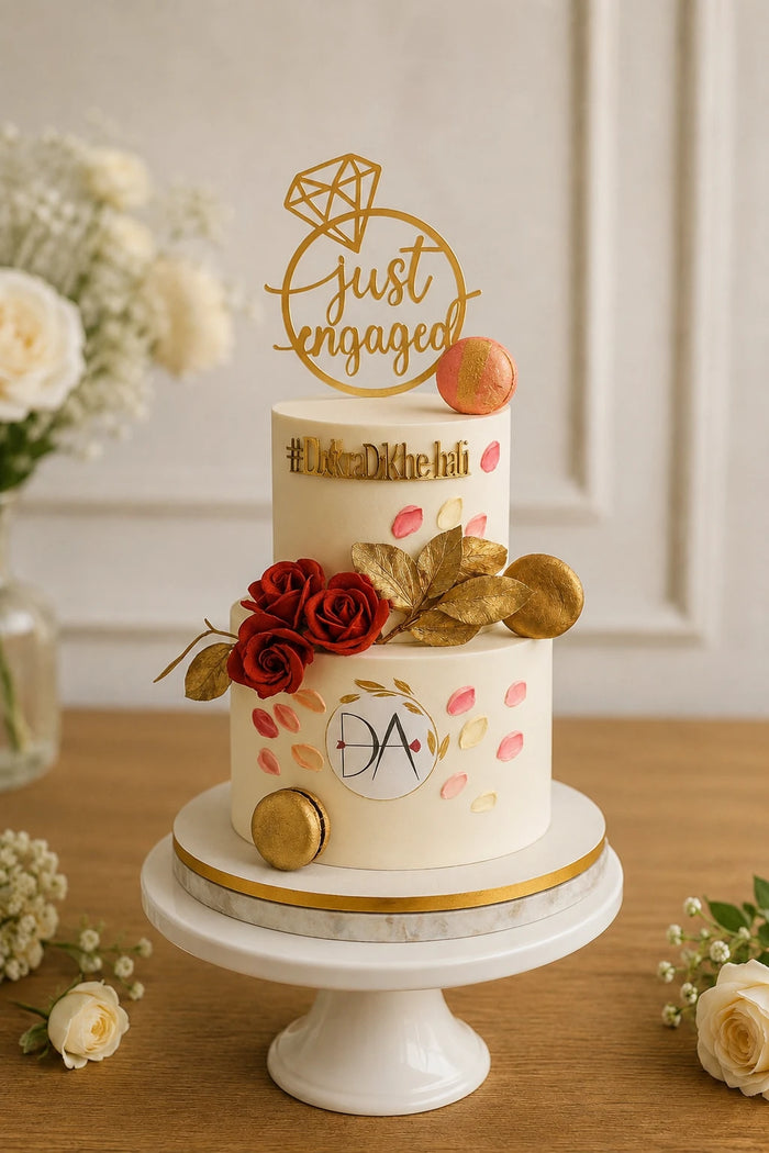 Romantic Theme Cake