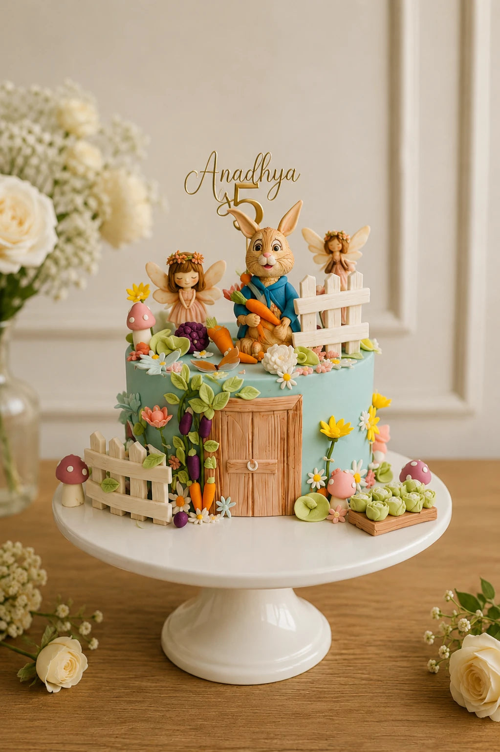 Handcrafted Anathya Wedding Cake baked fresh by The Baking Kaur, Thapar Nagar, Meerut