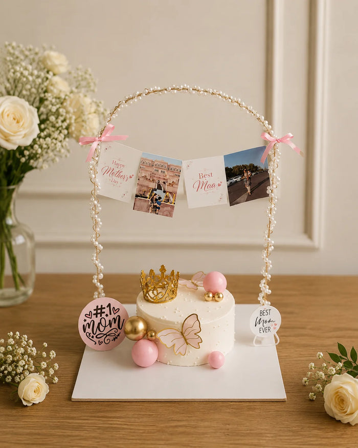 Royal Pearl Arch Mother's Day Celebration Cake