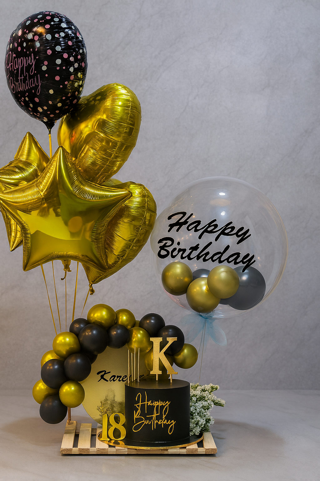 Luxurious, curated, freshly baked, premium - The Baking Kaur – Forever Yours Hamper, 100% Eggless, 2–4 hour express delive…