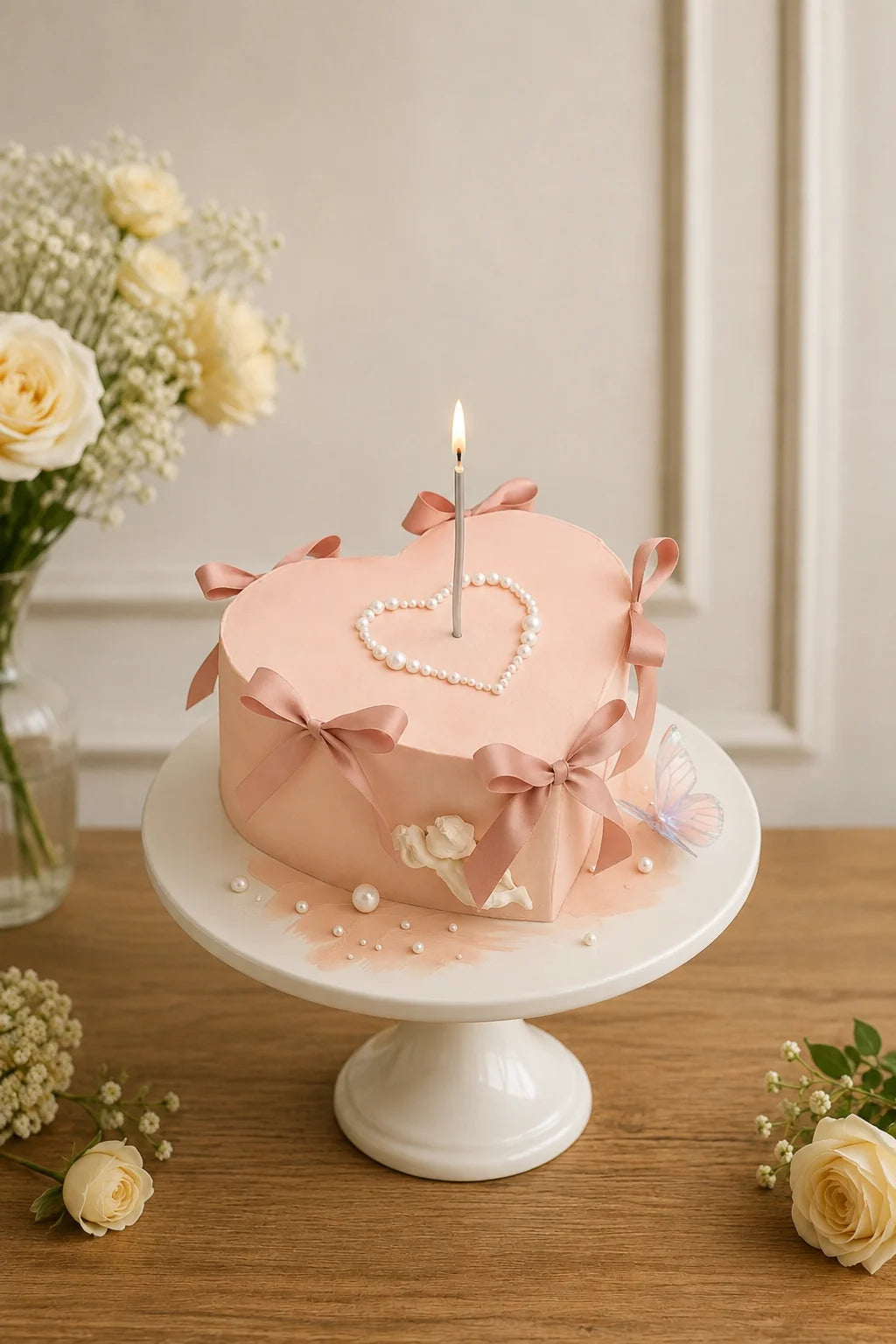 Handcrafted Pastel Mix Elegant Birthday Cake #33 baked fresh by The Baking Kaur, Thapar Nagar, Meerut