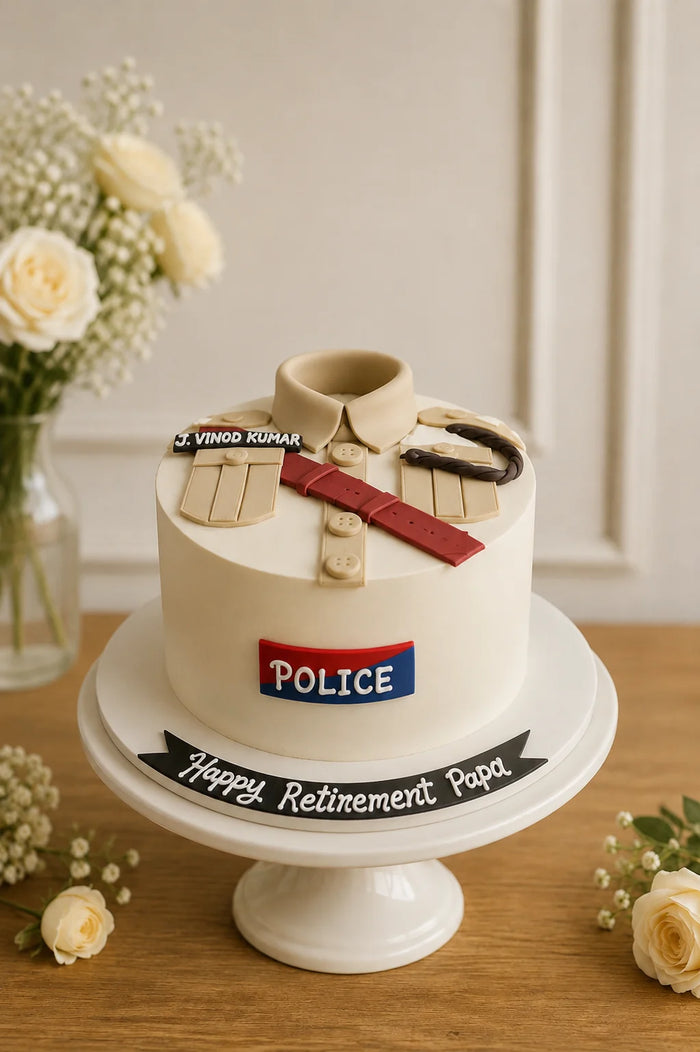 Military Retirement Cake