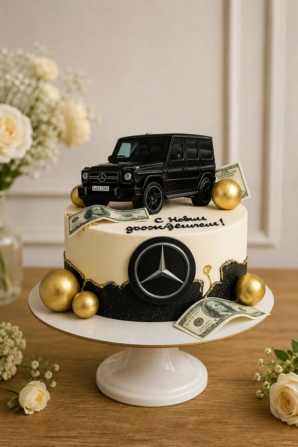 Handcrafted Pastel Mix Elegant Birthday Cake #34 baked fresh by The Baking Kaur, Thapar Nagar, Meerut