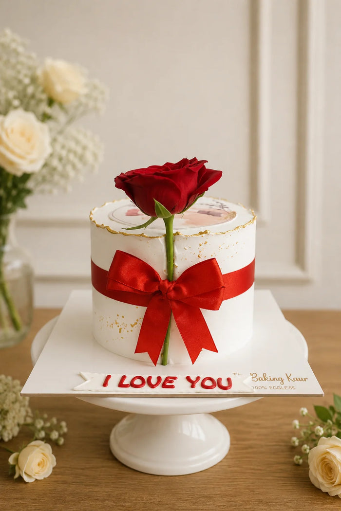 Coquette Bow Theme Cake