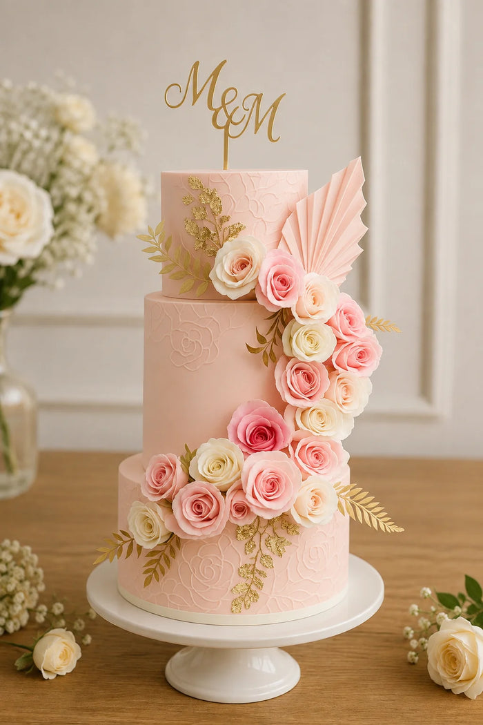 Floral Arch Celebration Cake