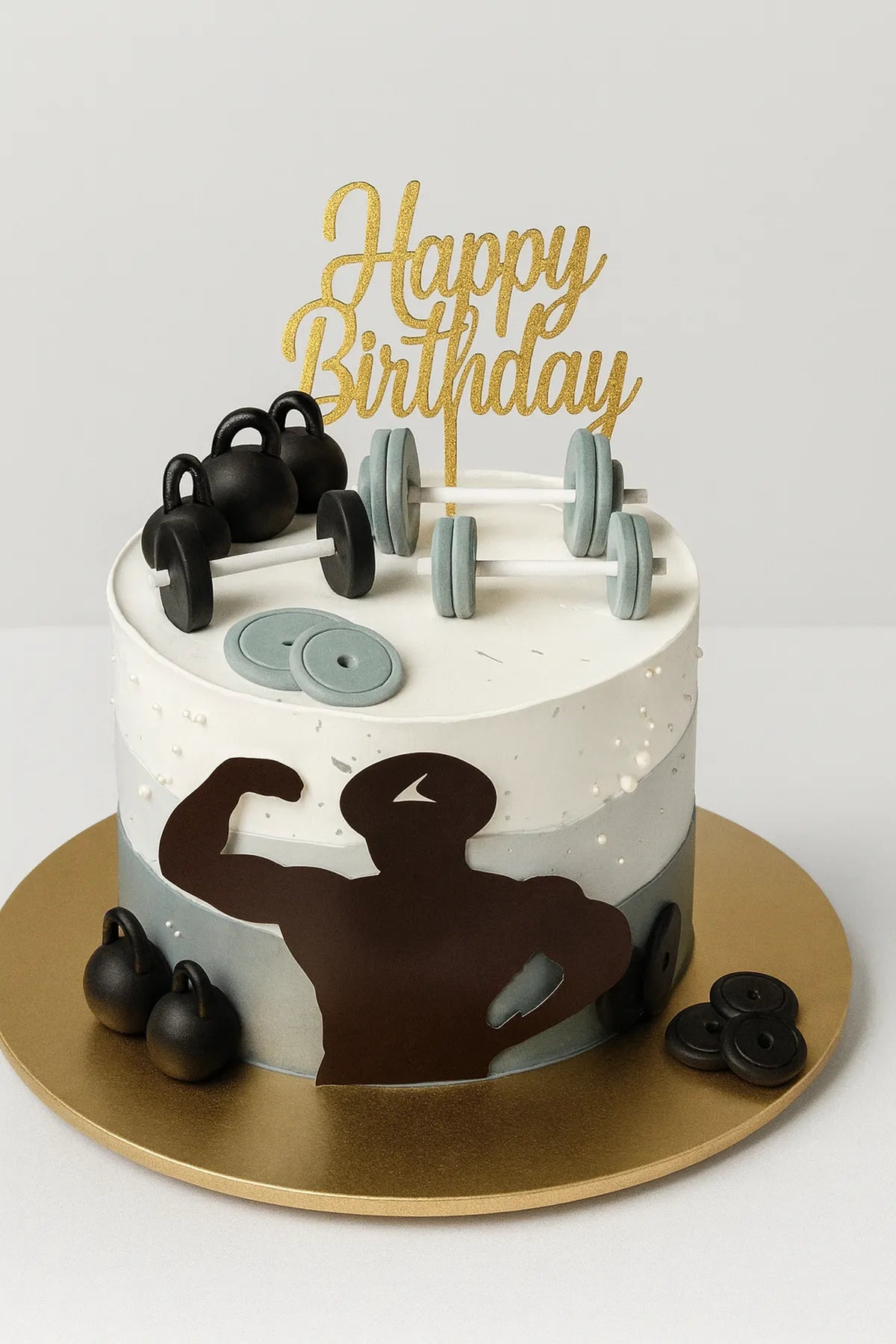 Fitness Gym Cake in Meerut-The Baking Kaur