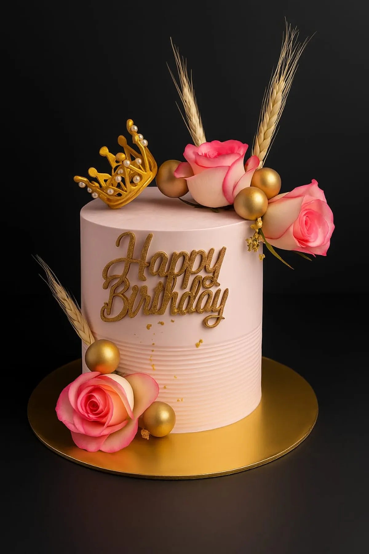 Floral Flower Celebration Birthday Cake Meerut The Baking Kaur