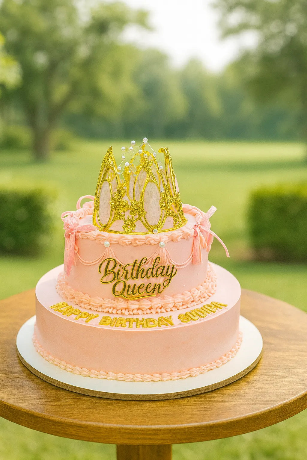 Forever Blessings Anniversary Cake in Meerut-The Baking Kaur