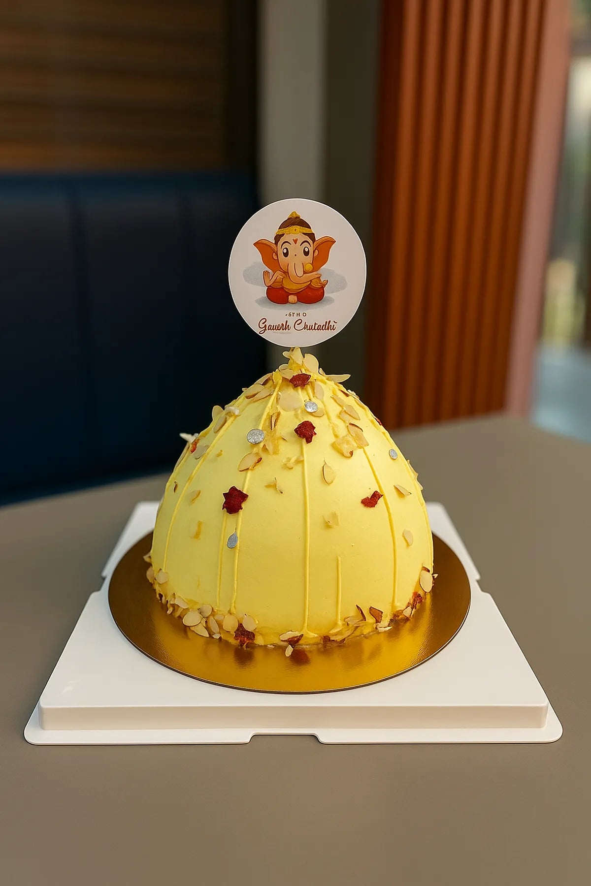 Ganesh Chaturthi Cake in Meerut-The Baking Kaur