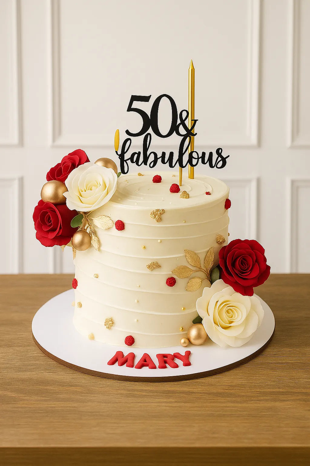 Glorious Union Anniversary Cake in Meerut-The Baking Kaur