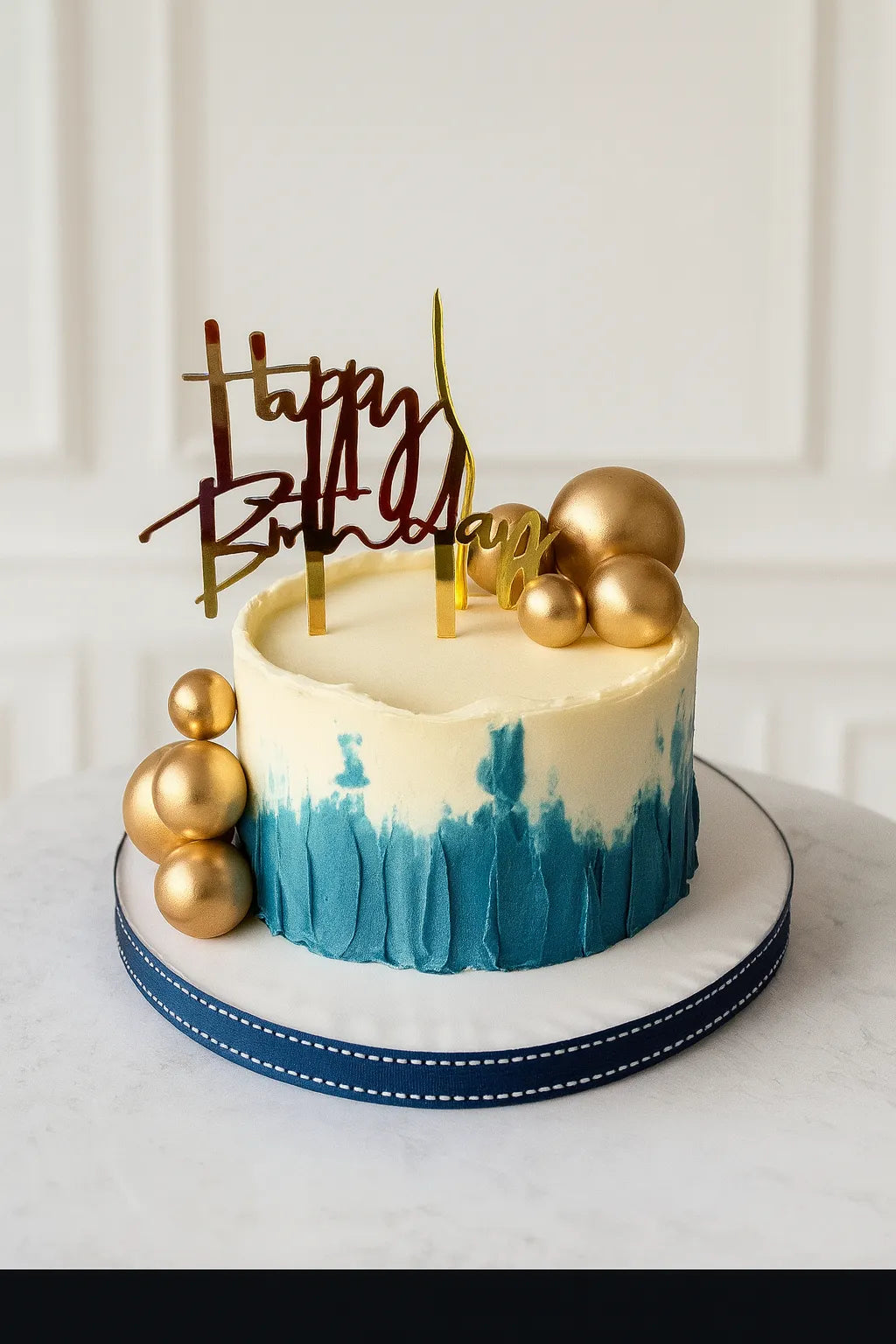 Glowing Celebration Birthday Cake