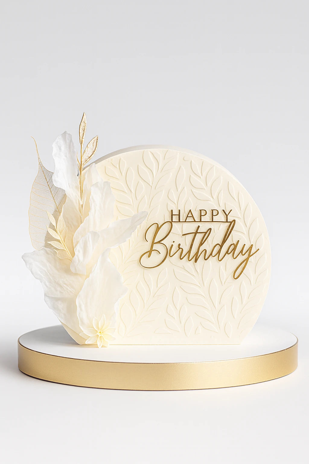 Grand celebration birthday cake in Meerut by The Baking Kaur – elegant and luxurious