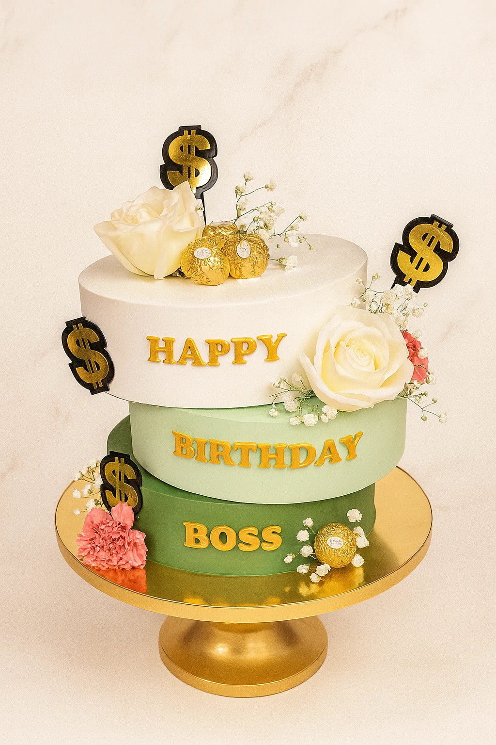 Grand Moment Birthday Cake