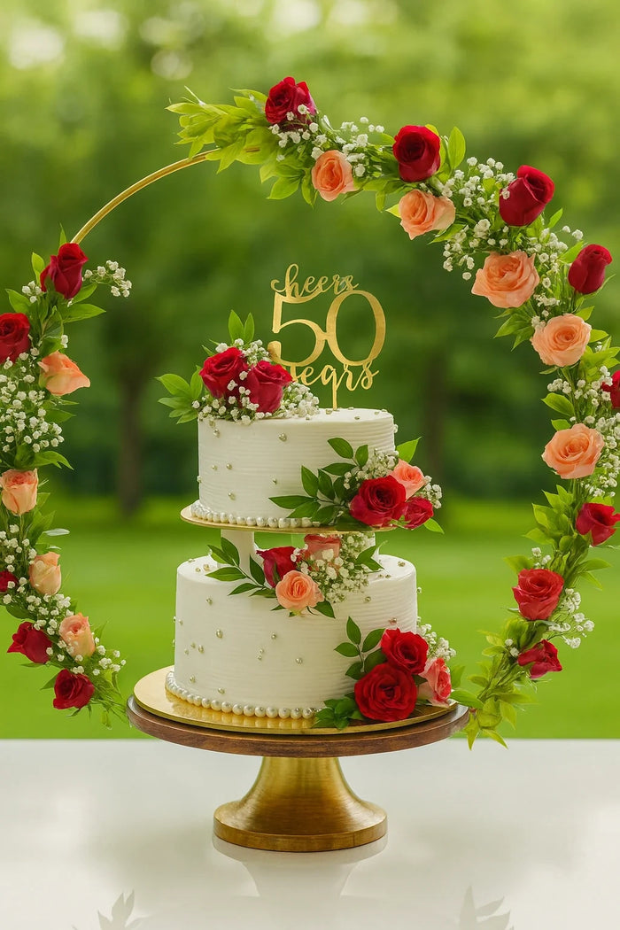 Handcrafted Designer Wedding Cake
