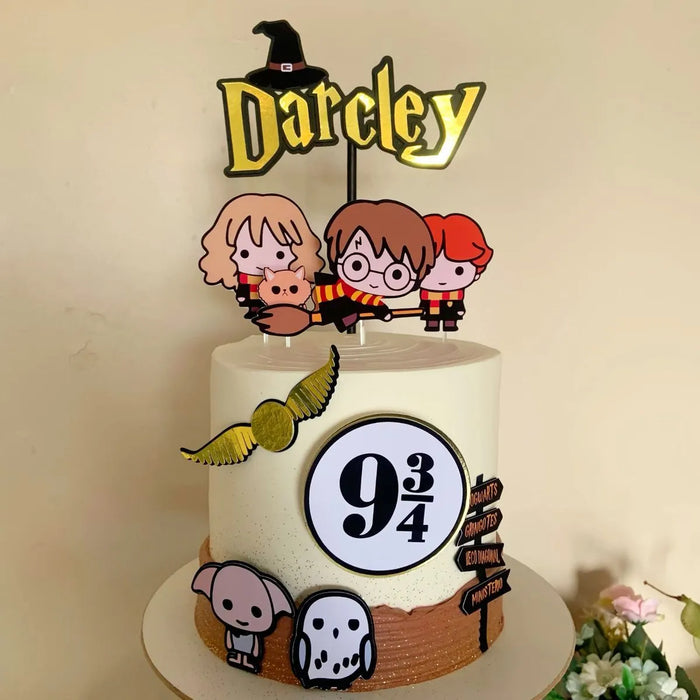 Harry Potter Theme Cake