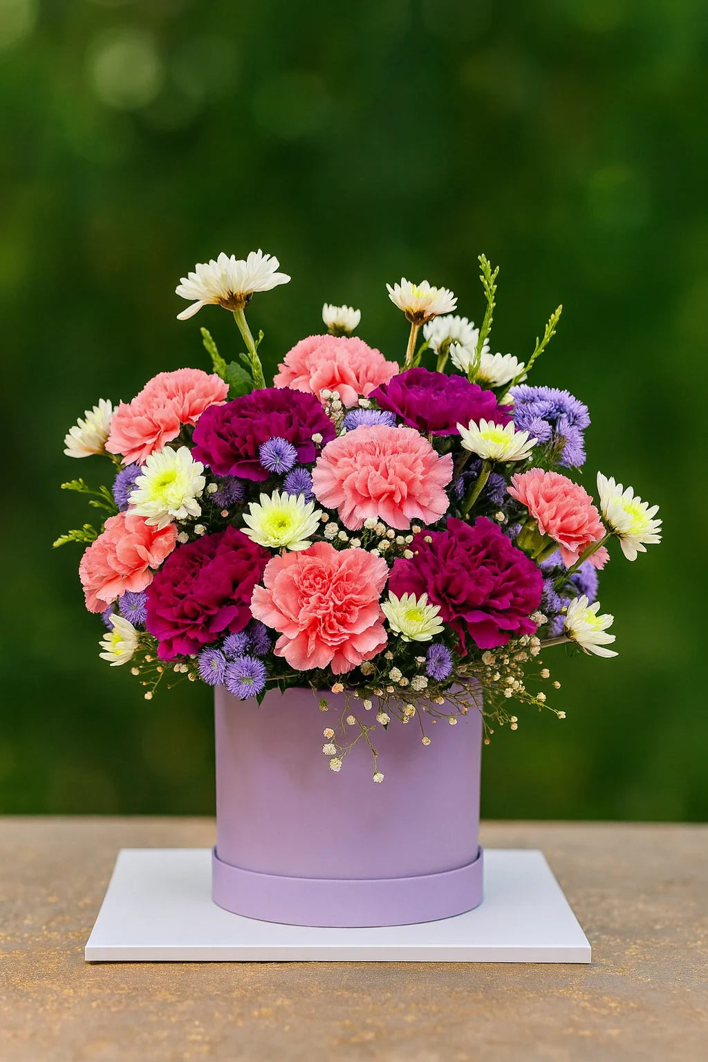 Heartfelt Wishes Cake Roses & Balloon Box