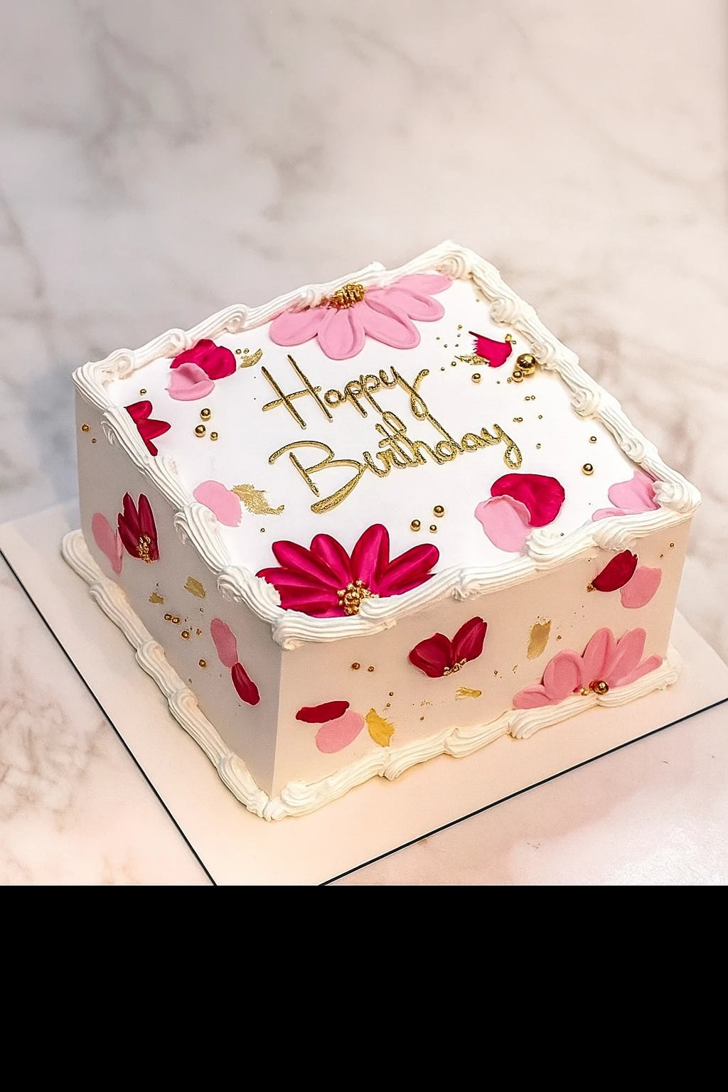 Heavenly Shine Birthday Cake