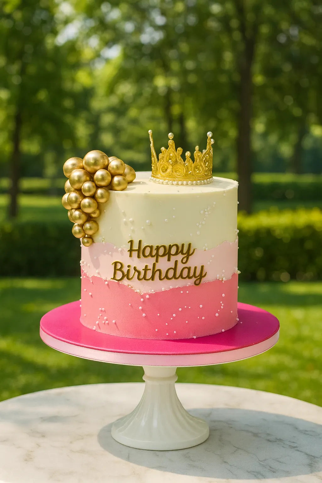 Iconic Celebration Birthday Cake