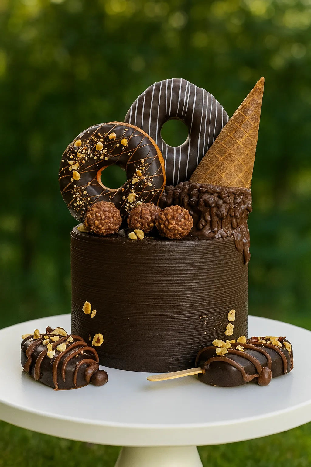 Infinite Romance Birthday Cake