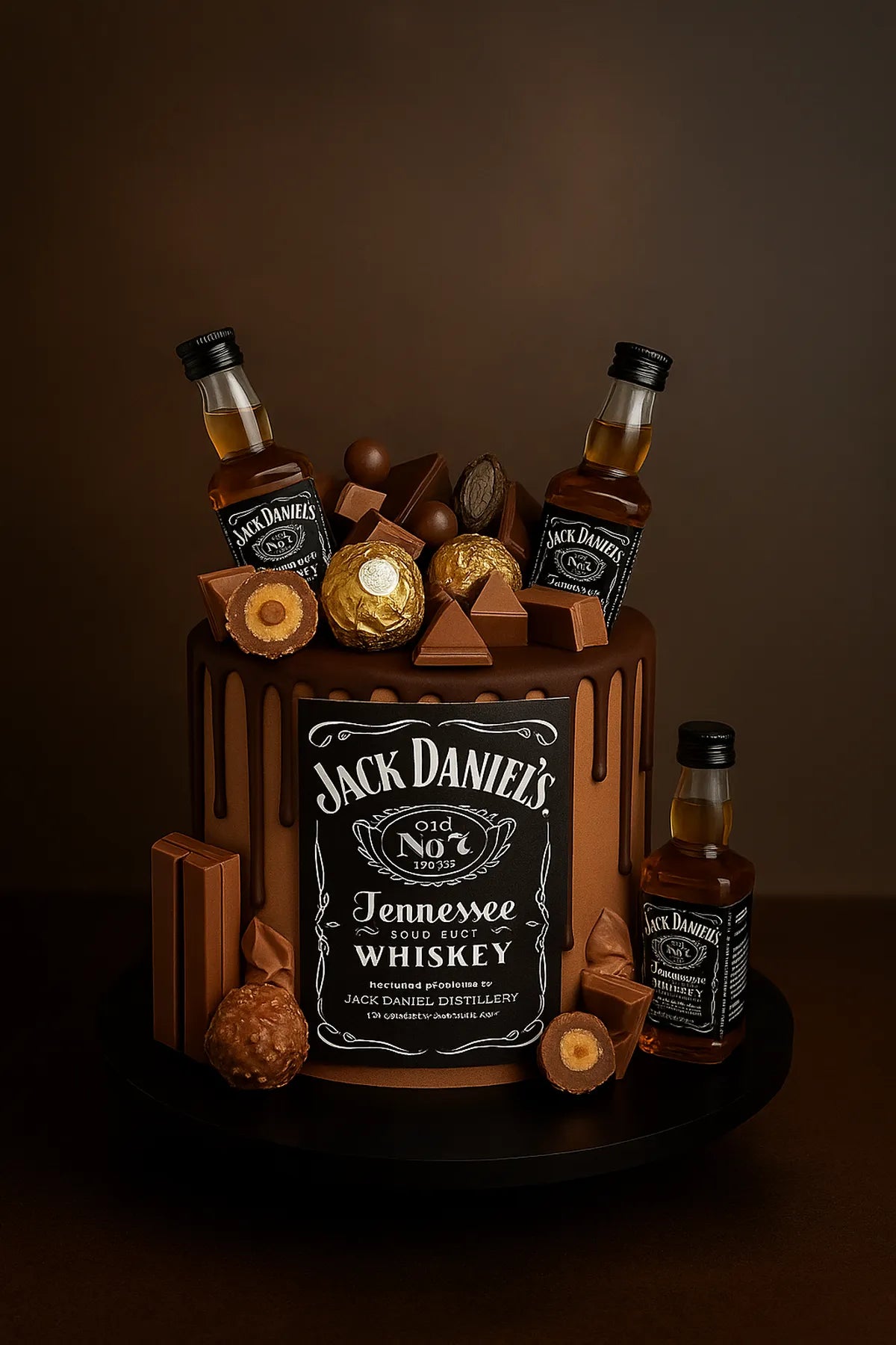 Jack Daniels Birthday Cake in Meerut-The Baking Kaur