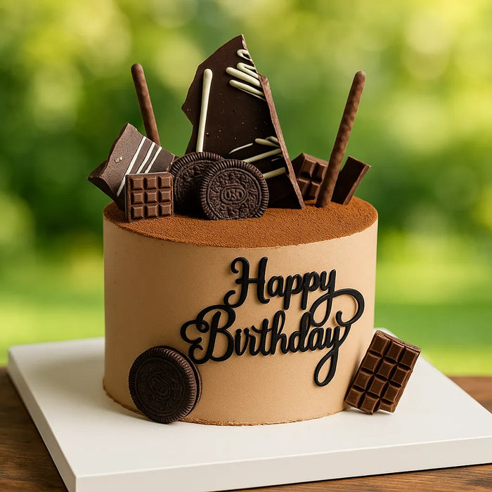 Joyful Aura Birthday Cake
