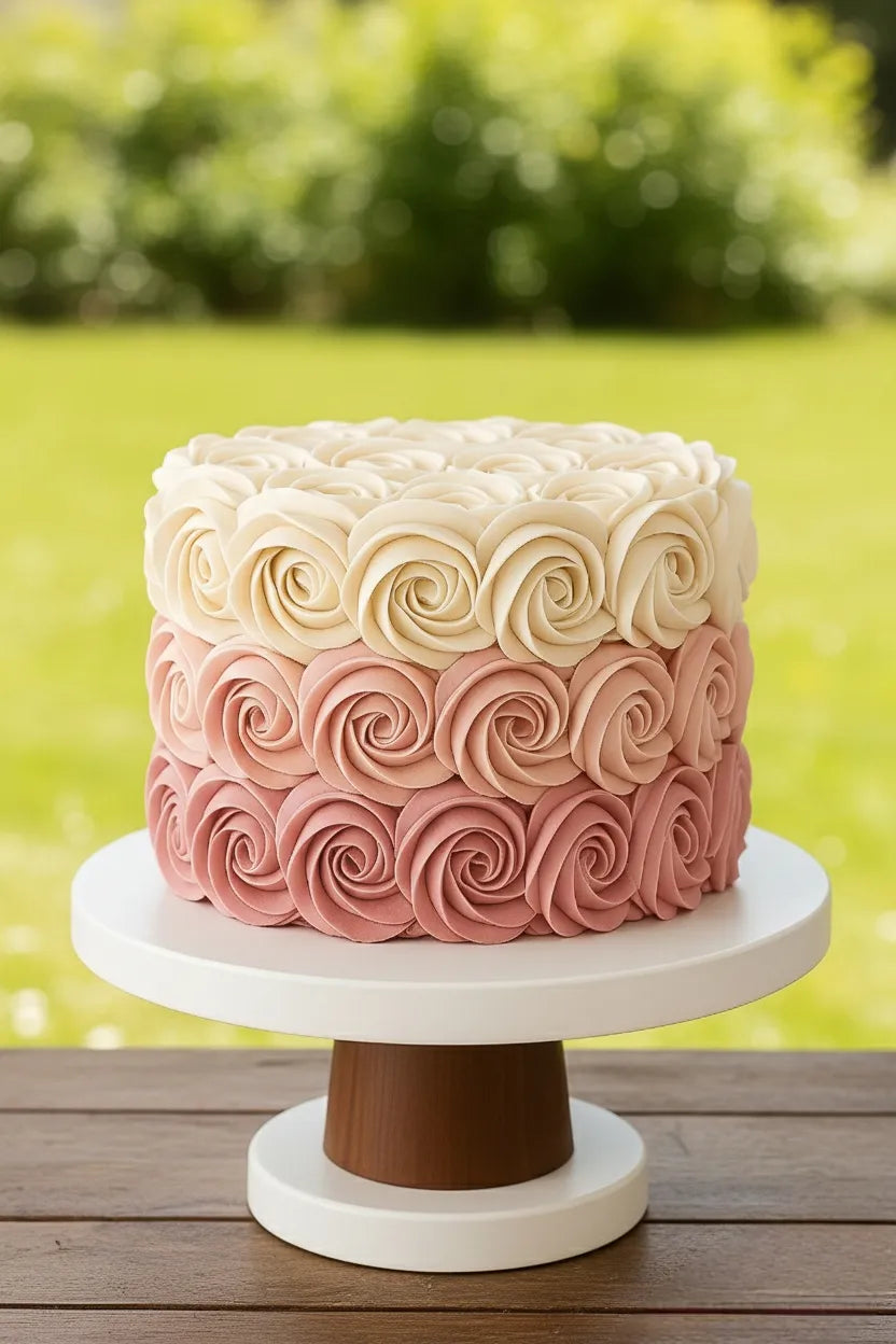 Joyful Rise Birthday Cake