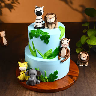 Jungle Safari Party Cake