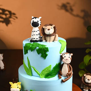 Jungle Safari Party Cake