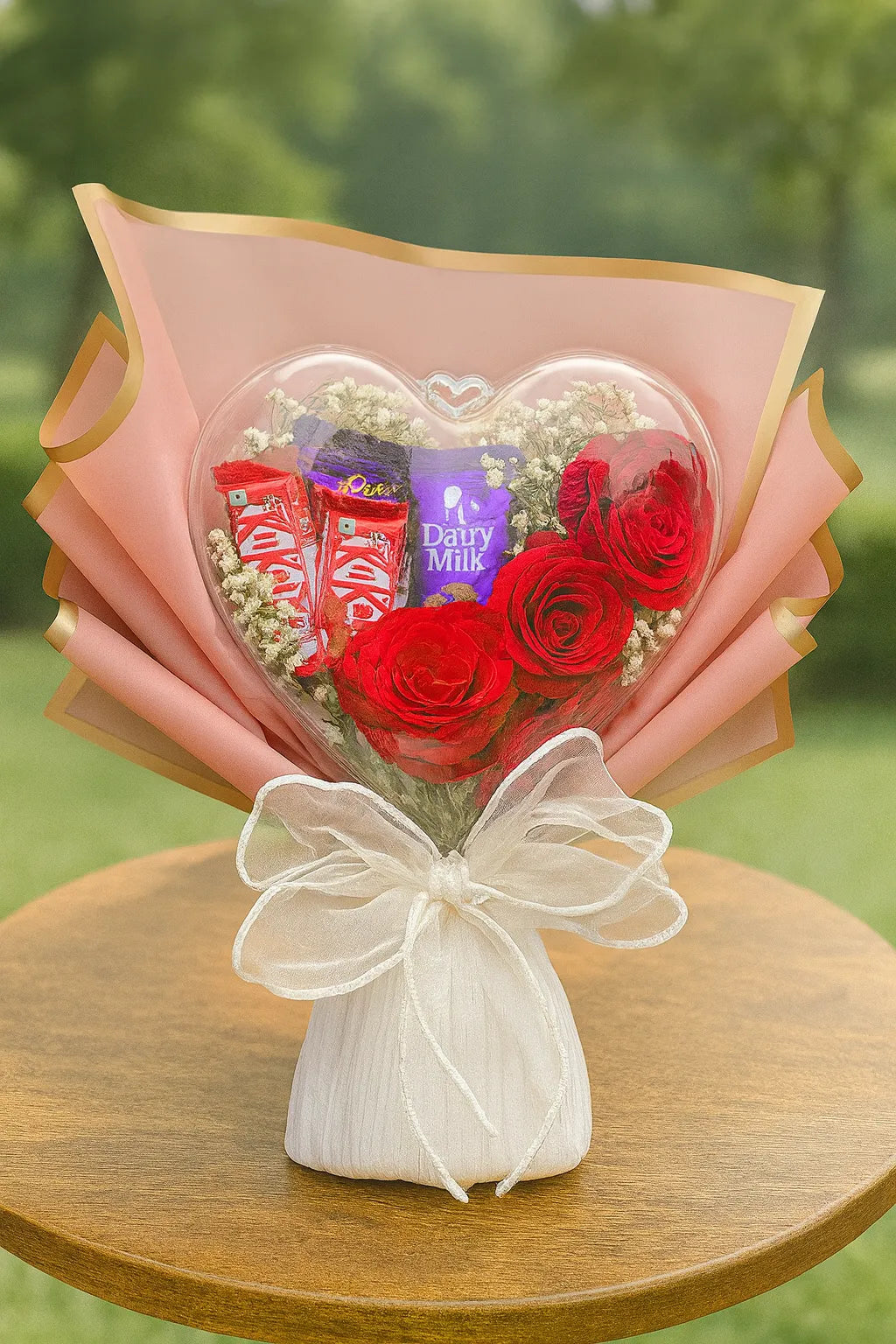 Kids Birthday Cake Flowers & Balloons Hamper