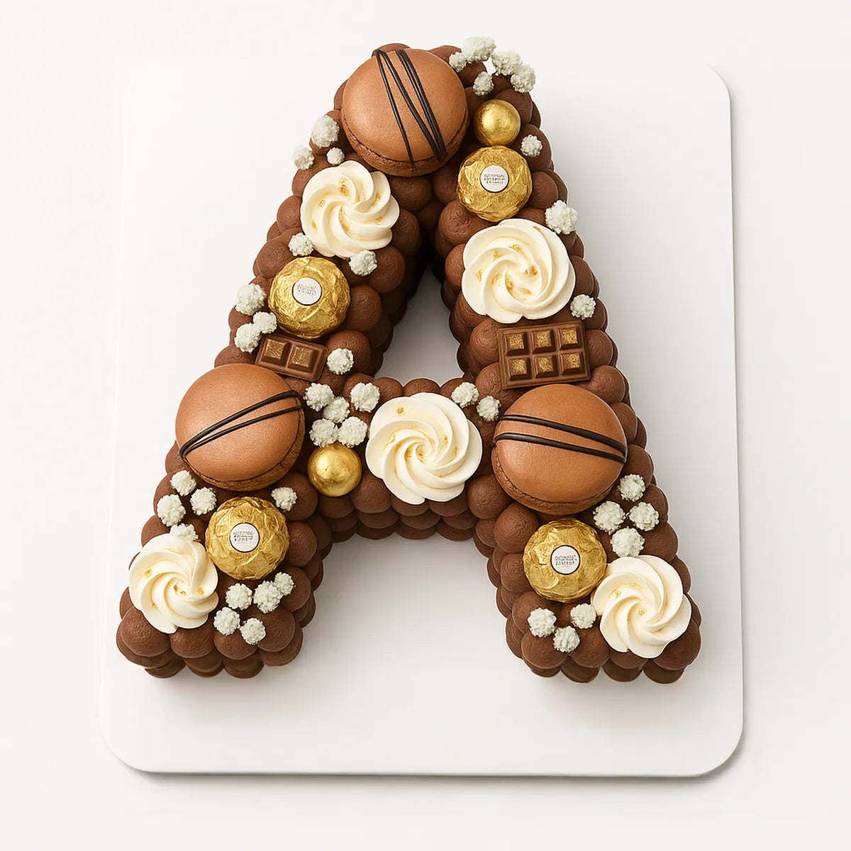 Alphabet Letter Cake in Meerut-The Baking Kaur