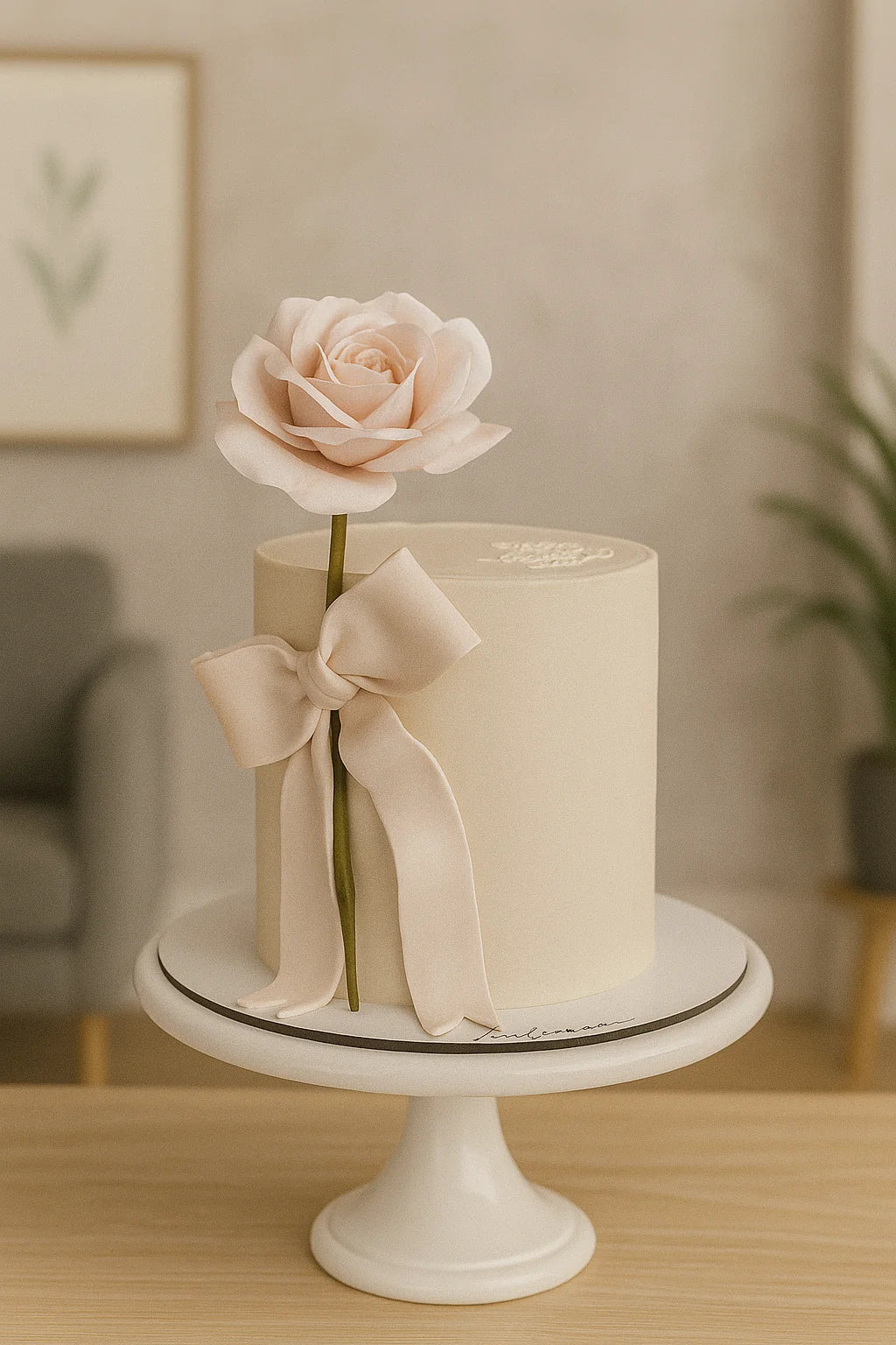 Lifetime Love Anniversary Cake in Meerut-The Baking Kaur