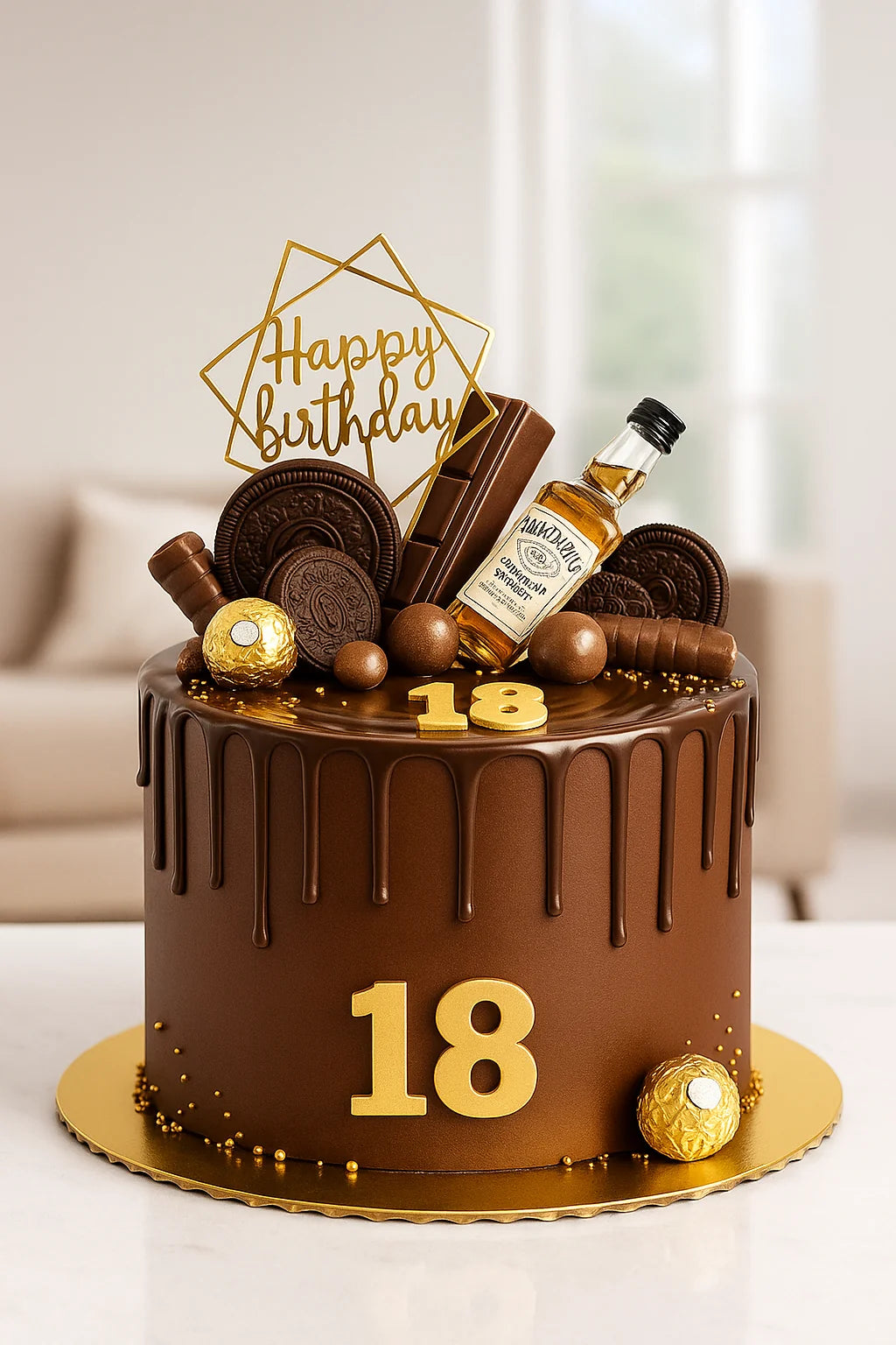 Love Infinity Birthday Cake